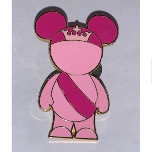 2008 Disney Pin Trading Mickey Mouse Pink - Picture 1 of 4